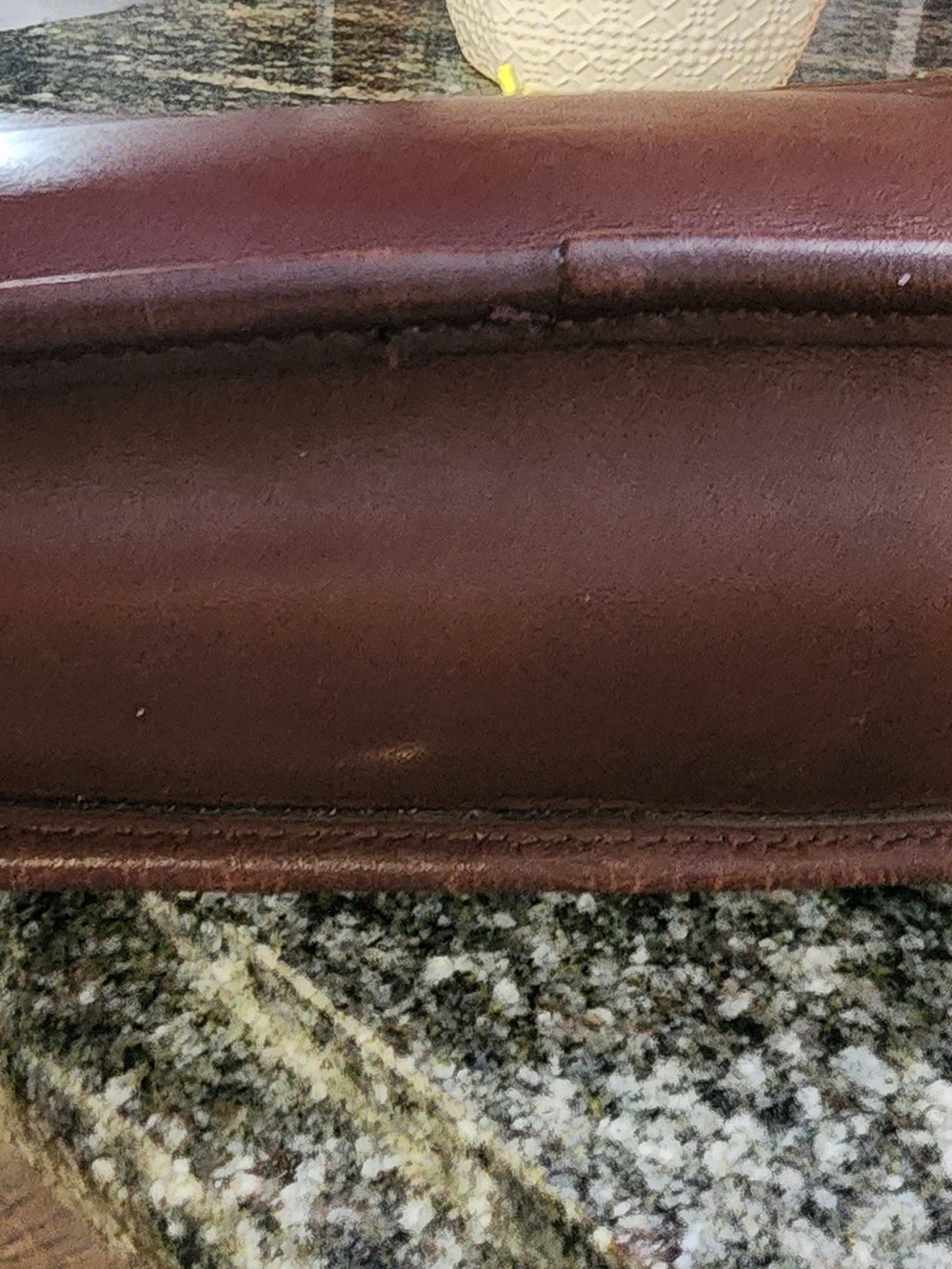 Coach Vintage Equestrian Slim Brown Leather Crossbody Bag- 1998 - Picture 11 of 15